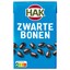 Hak zwarte bonen in pak voorkant