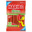 Haribo snoep stixx strawberry voorkant