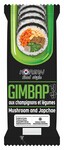 Korean Food Style bevroren gimbap met champignons en groenten voorkant