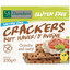 Lokaal glutenvrije havercrackers voorkant