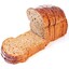 Lokale Bakker ikb het beste bruin half gesneden voorkant