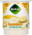 Melkan halfvolle kwark banaan voorkant
