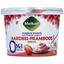 Melkan magere kwark aardbei-framboos voorkant