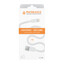 Phonejuice USB kabel 1 meter wit voorkant