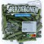 sperziebonen achterkant