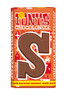 Tony's chocolonely chocoladeletter melk karamel zeezout S voorkant