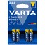 Varta batterijen long life power AAA voorkant