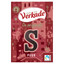 Verkade Chocolade Letter S puur voorkant