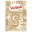 Verkade chocoladeletter wit S voorkant