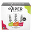 viper Viper hard seltzer variety pack 6x250 ml Peach, Cranberry, Lime varietypack voorkant