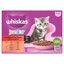 Whiskas kattenvoer junior classic in saus voorkant